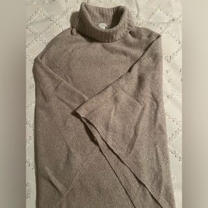 J Jill Turtleneck cape/sweater
